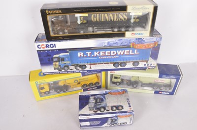Lot 21 - Corgi Modern Diecast Haulage Vehicles (5)