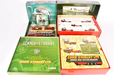 Lot 23 - Corgi Eddie Stobart Boxed Sets (3)