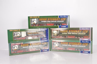 Lot 44 - Corgi Eddie Stobart Articulated Trucks