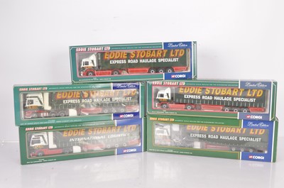 Lot 45 - Corgi Eddie Stobart Articulated Trucks