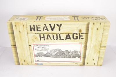 Lot 47 - Corgi Heavy Haulage Eddie Stobart Set