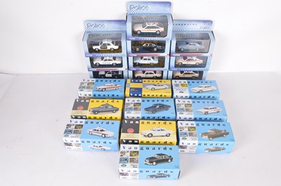 Lot 85 - Vanguards By Lledo Police Cars (20)