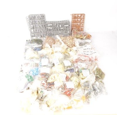 Lot 320 - Very large quantity of 1:72 00 Gauge figures by Airfix various makers mostly sorted and bagged (several 000's)