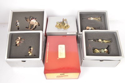 Lot 323 - Modern Britains and Thomas Gunn Military Figure Sets