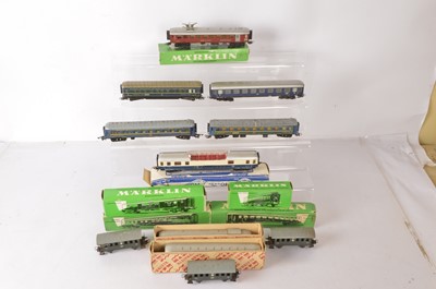 Lot 691 - Marklin Hornby AcHO Kleinbahn Jouef H0 gauge Coaches (15)