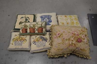 Lot 53 - Seven circa 1980's cushions