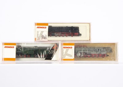 Lot 580 - Arnold N Gauge German Steam Tank Locomotives