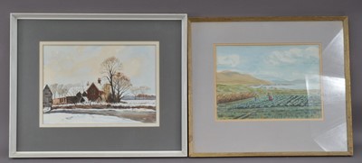 Lot 141 - Four 19th century and later pictures