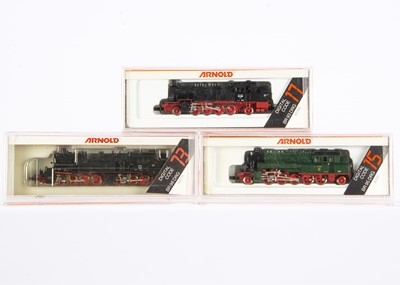 Lot 582 - Arnold N Gauge German Steam Tank Locomotives