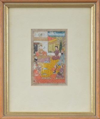 Lot 205 - A Persian/Middle Eastern Gouache painting