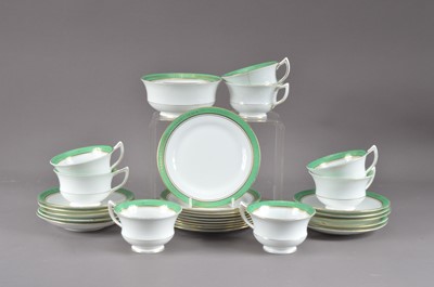 Lot 255 - A 20th century Aynsley porcelain part tea set