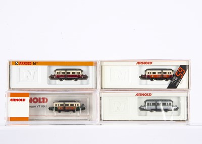 Lot 605 - Arnold N Gauge Diesel Anteater Railbuses