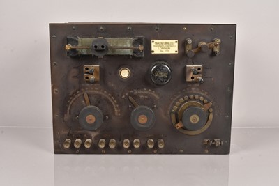 Lot 8 - A Maconi Wireless and Telegraph Quad Balanced Crystal Receiver