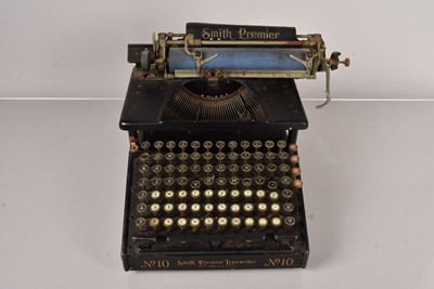 Lot 19 - A Smith's Premier No.10 Typewriter