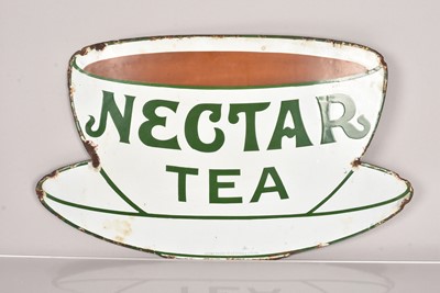 Lot 53 - A vintage enamel advertising sign