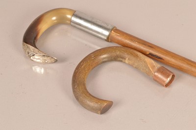 Lot 66 - A 19th Century Rhino Horn walking stick