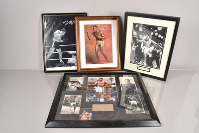 Lot 114 - Boxing Autographs