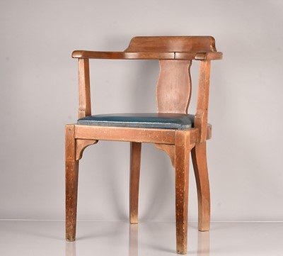 Lot 155 - A vintage chair from the ship M.S Dilwara