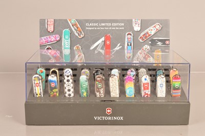 Lot 331 - Victorinox - Classic Penknife Display