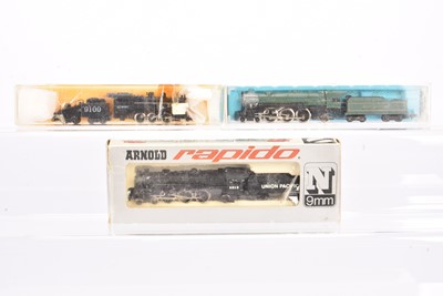 Lot 48 - American N Gauge Steam Locomotives and Tenders