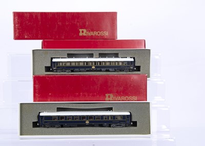 Lot 695 - Rivarossi HO Gauge Compagnie Internationale Des Wagons Lit Coaching Stock