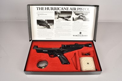 Lot 974 - A Webley Hurricane .22 Air Pistol