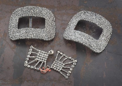 Lot 42 - A pair of 19th Century buckles