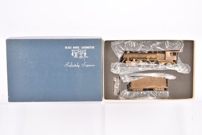 Lot 771 - United Scale Models for Pacific Fast Mail Japanese Brass Atlas Industries American HO Gauge Steam Locomotive and Tender