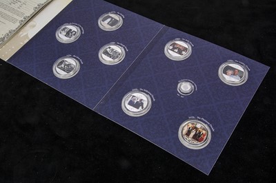 Lot 303 - A 2017 Gibraltar, London Mint issued Platinum wedding Anniversary Photographic coin collection