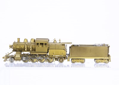 Lot 799 - N J International Inc Custom Brass H0 Gauge Lehigh Valley Railroad Class N-1 Camelback 2-8-2