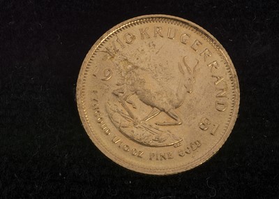 Lot 338 - A South Africa Gold 1/10 Kruggerand