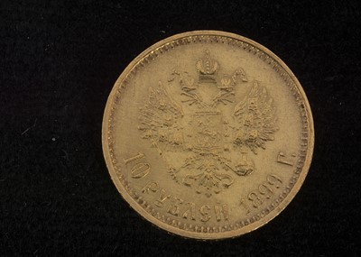 Lot 350 - Russia Gold 10 Rubles