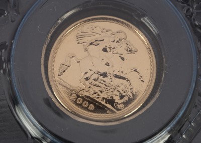 Lot 356 - A modern Elizabeth II Gold Quarter Sovereign