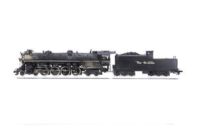 Lot 807 - Key Imports Ltd H0 Gauge Denver & Rio Grande Western M-64 Classic Class 4-8-4 Northern