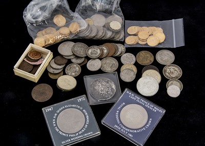 Lot 401 - A small collection of British coinage