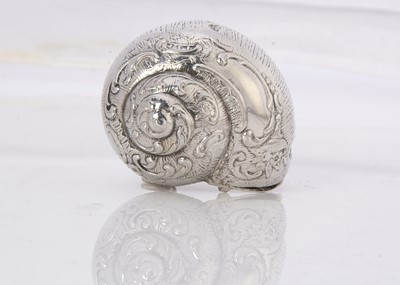 Lot 515 - A Victorian silver locket pomander by JGP