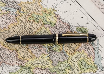 Lot 553 - A damaged Mont Bland Meisterstuck No 149 Fountain pen