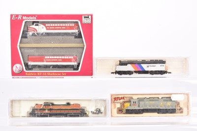 Lot 62 - N Gauge American Diesel Locomotives