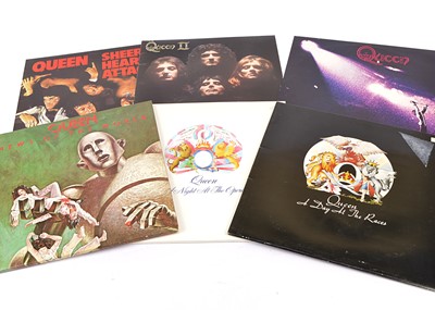 Lot 7 - Queen LPs