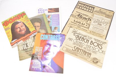Lot 362 - Beach Boys / Brian Wilson Magazines / Cuttings