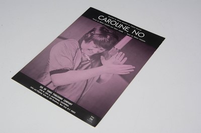 Lot 387 - Brian Wilson Sheet Music