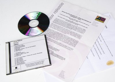 Lot 388 - Brian Wilson Press Pack / Promo CD