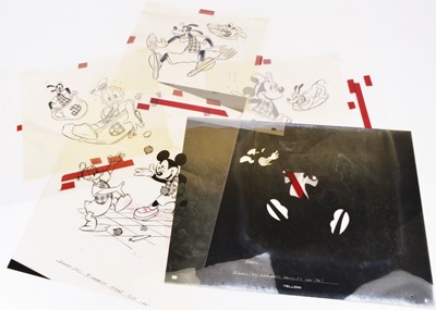 Lot 524 - Disney Cartoon Transparencies