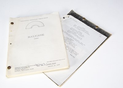 Lot 527 - Salvage 1 / Sci-Fi Television Script / Alien Press release