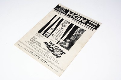 Lot 547 - The Time Machine Pressbook / Campaign Book