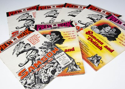 Lot 548 - Samson and Delilah Pressbooks / Campaign Books