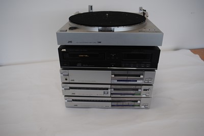 Lot 583 - JVC Separates / Pioneer Record Deck