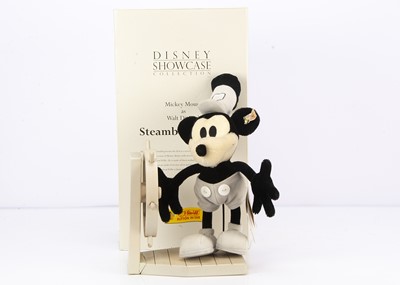 Lot 7 - A Steiff limited edition Walt Disney Steamboat Willie