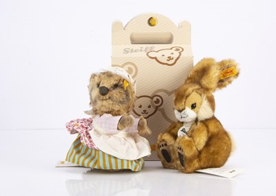 Lot 49 - A Steiff yellow tag Mrs Tiggy-Winkle