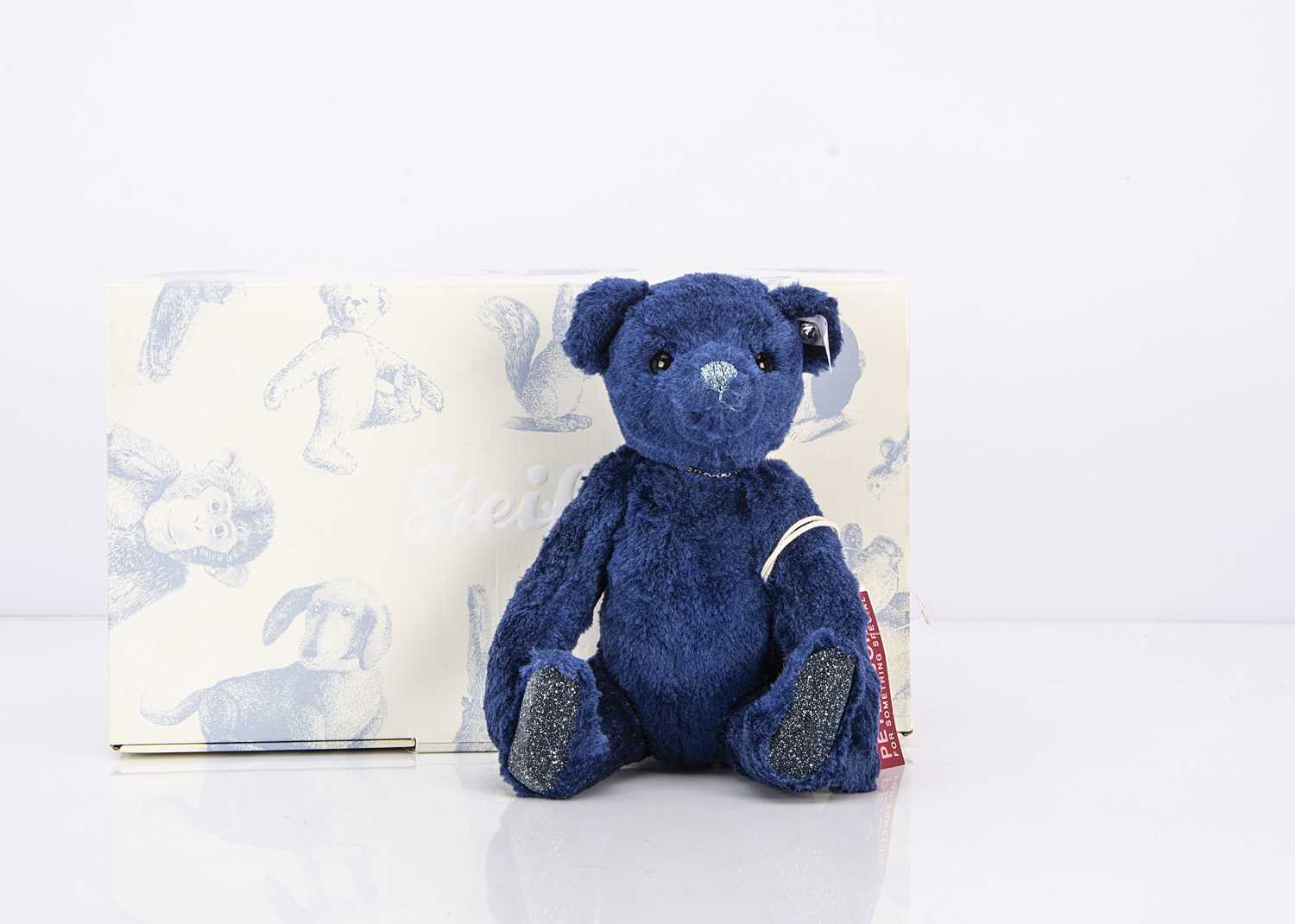 Lot 56 - A Steiff limited edition Lapis Lazuli teddy bear